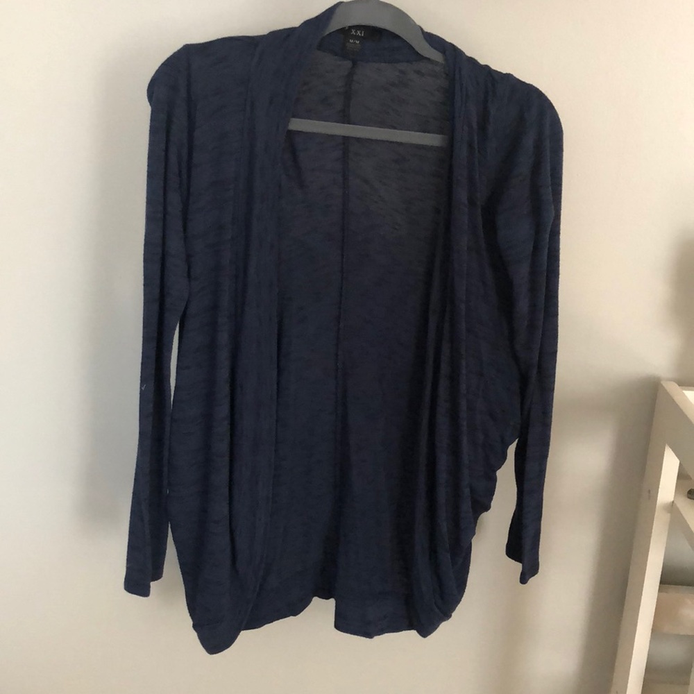 Forever 21 light navy blue sweater - medium